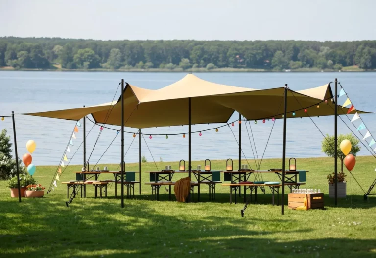 Tente nomade 5x7,5 m - 25 à 40 personnes — Location Tente Limoges